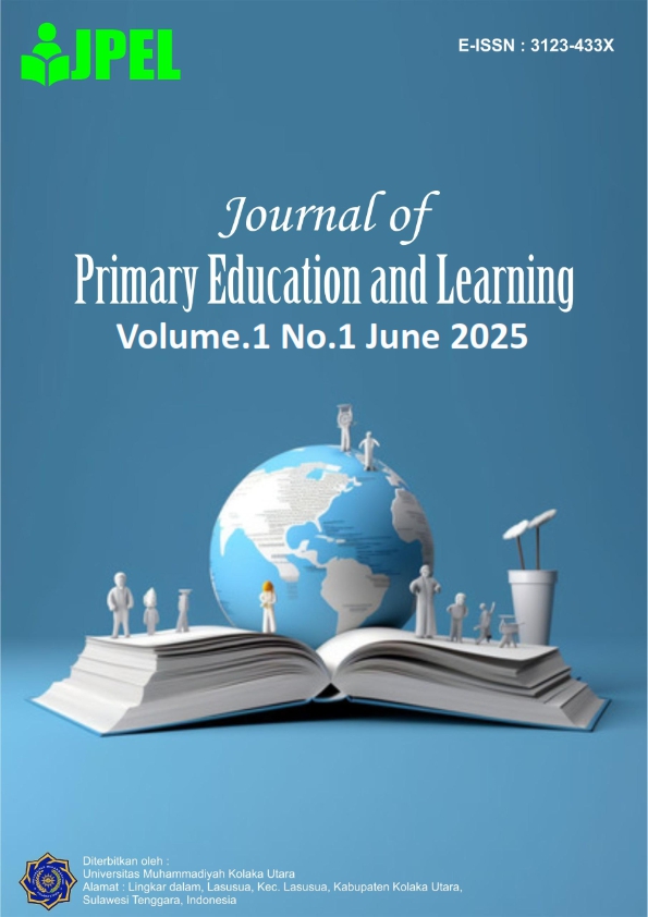 					View Vol. 1 No. 1 (2025): June: Journal of Primary Education and Learning
				