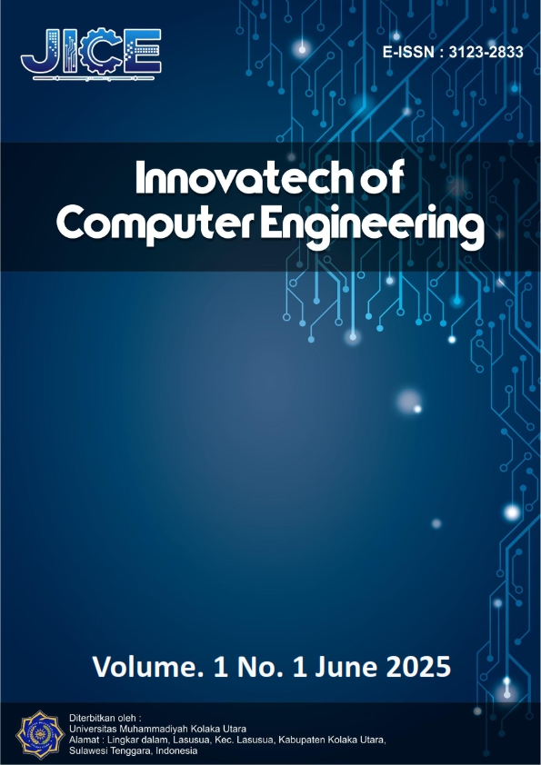 					View Vol. 1 No. 1 (2025): June: Innovatech of Computer Engineering (JICE)
				